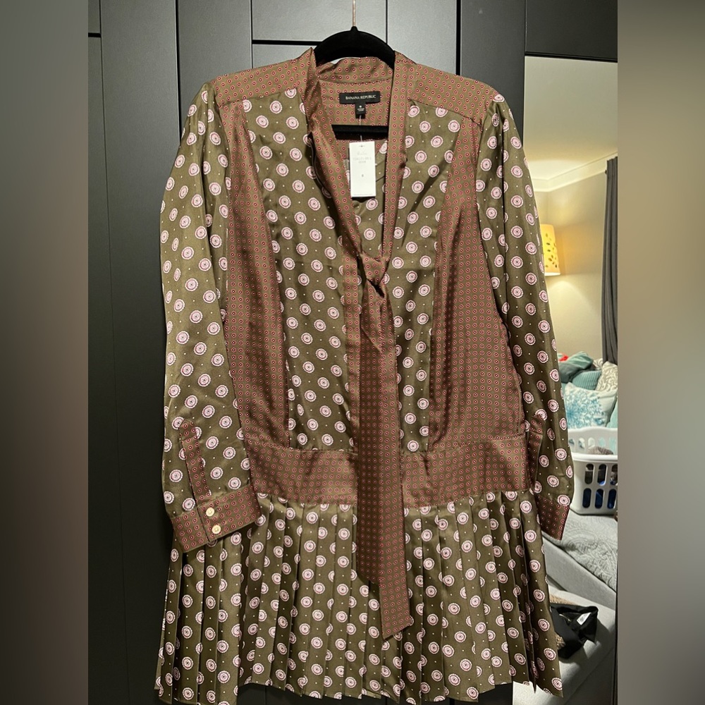 Banana Republic printed dress